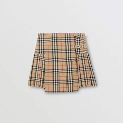 burberry print skirt