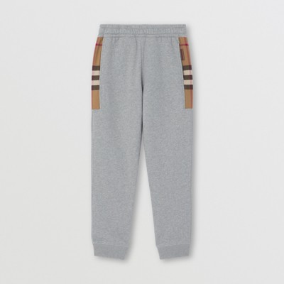 burberry joggers grey