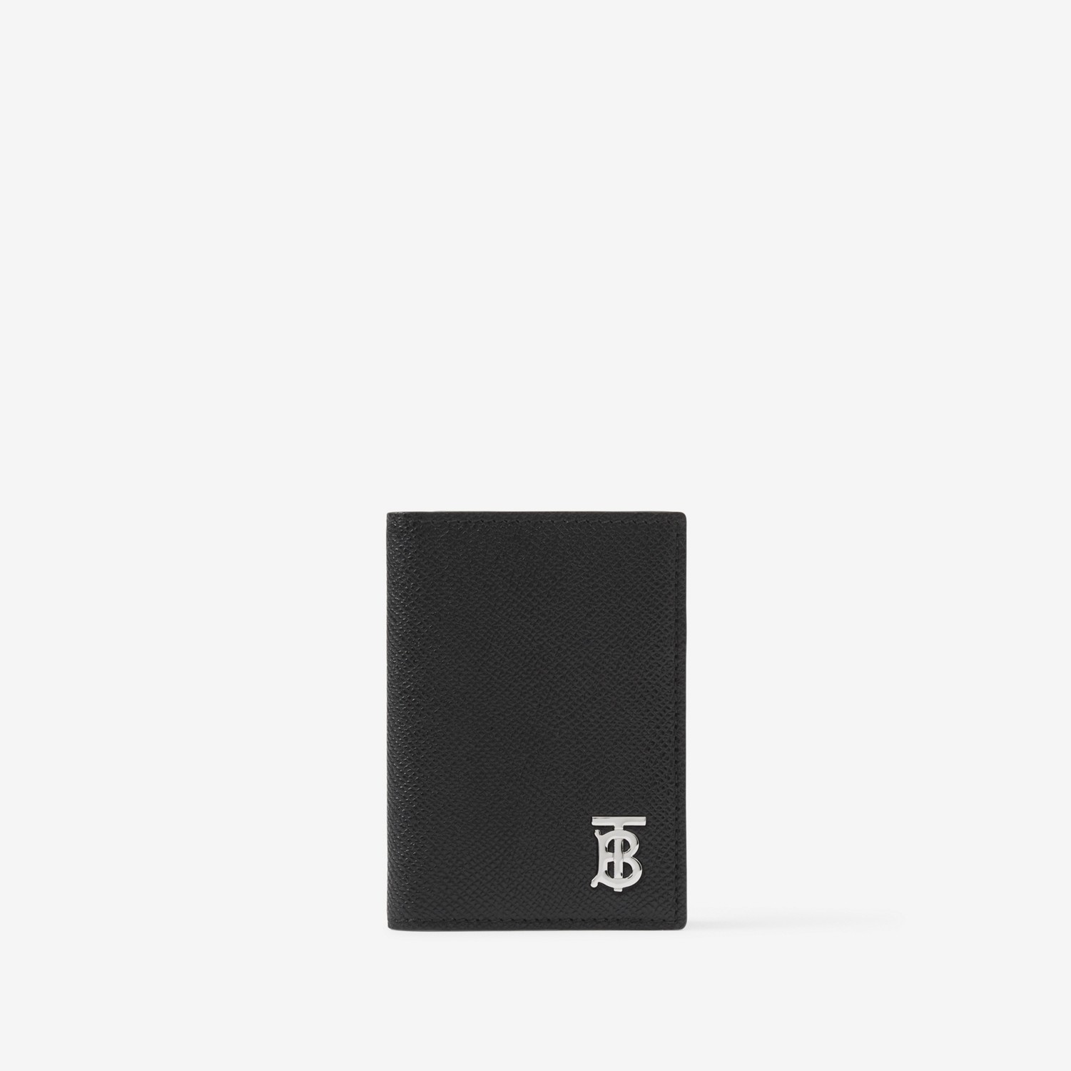 グレイニーレザー TBフォールディングカードケース (ブラック) - メンズ | Burberry®公式サイト