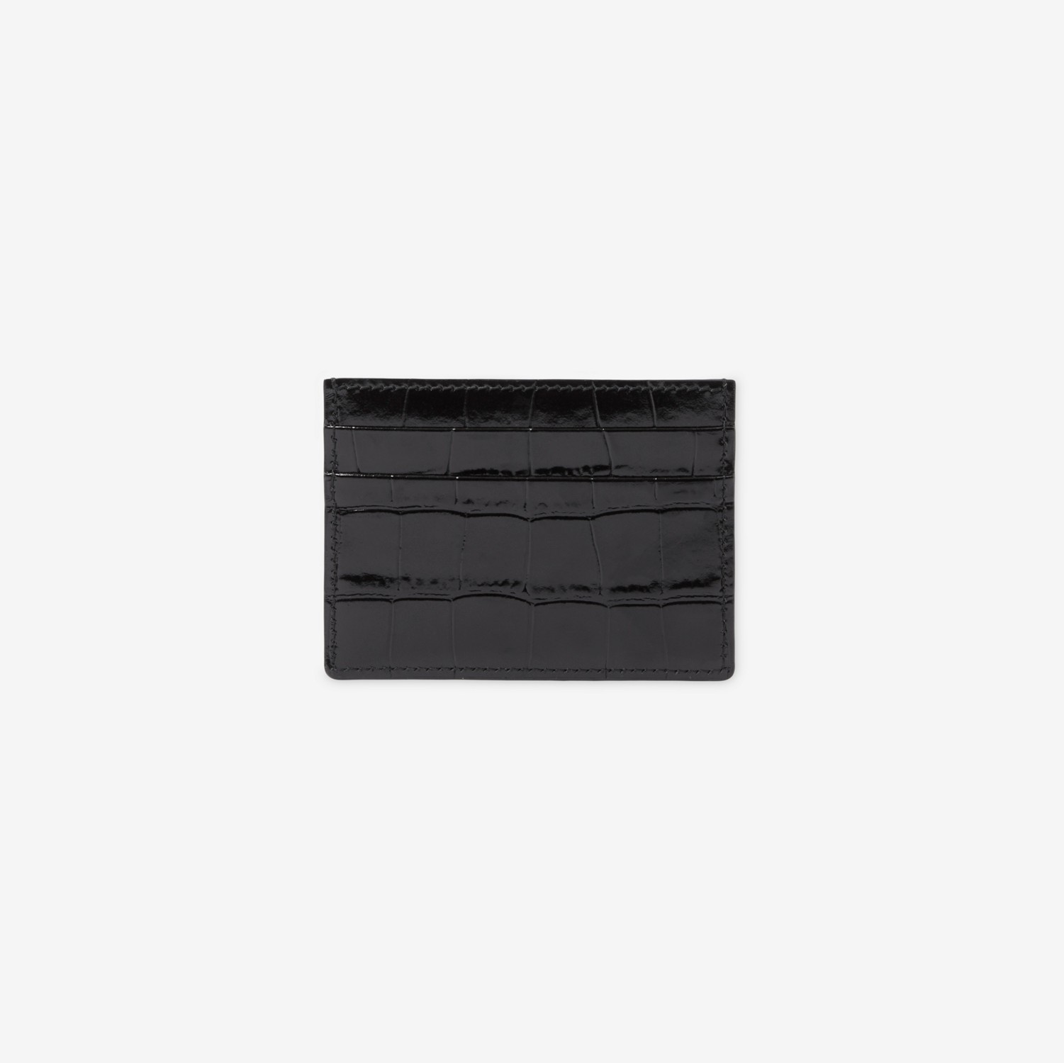 Embossed Leather TB Card Case