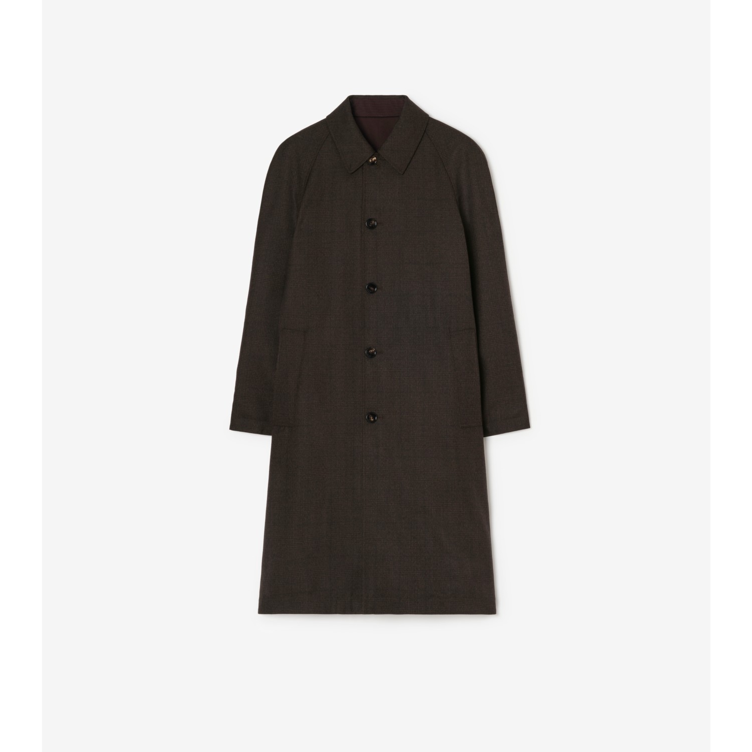 Long Reversible Gabardine Parkbury Car Coat