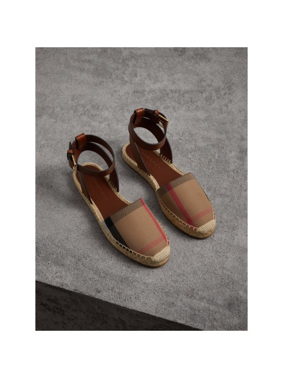espadrille burberry femme