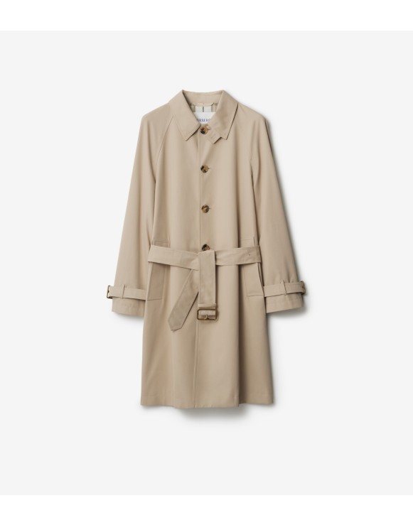 Long Gabardine Car Coat