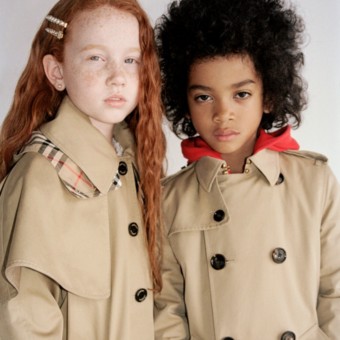 Trench coats infantis