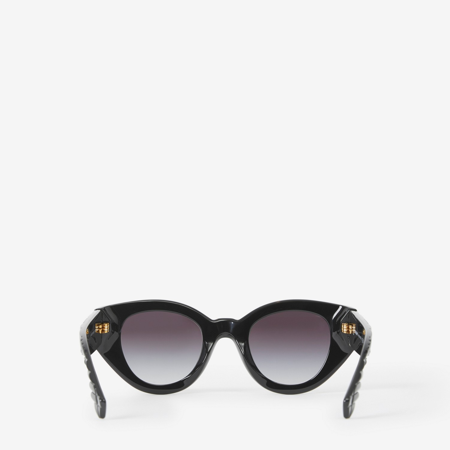 Óculos de sol Lola com armação gatinho (Preto) - Mulheres | Burberry® oficial