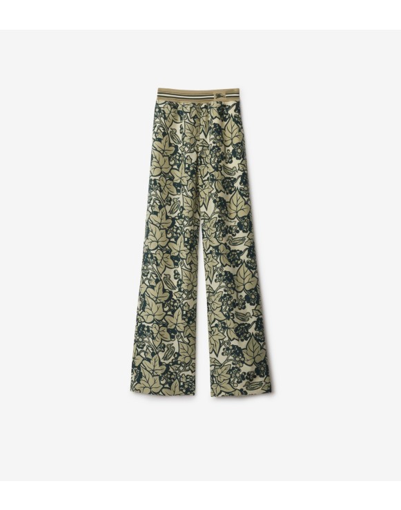 Ivy Silk Trousers