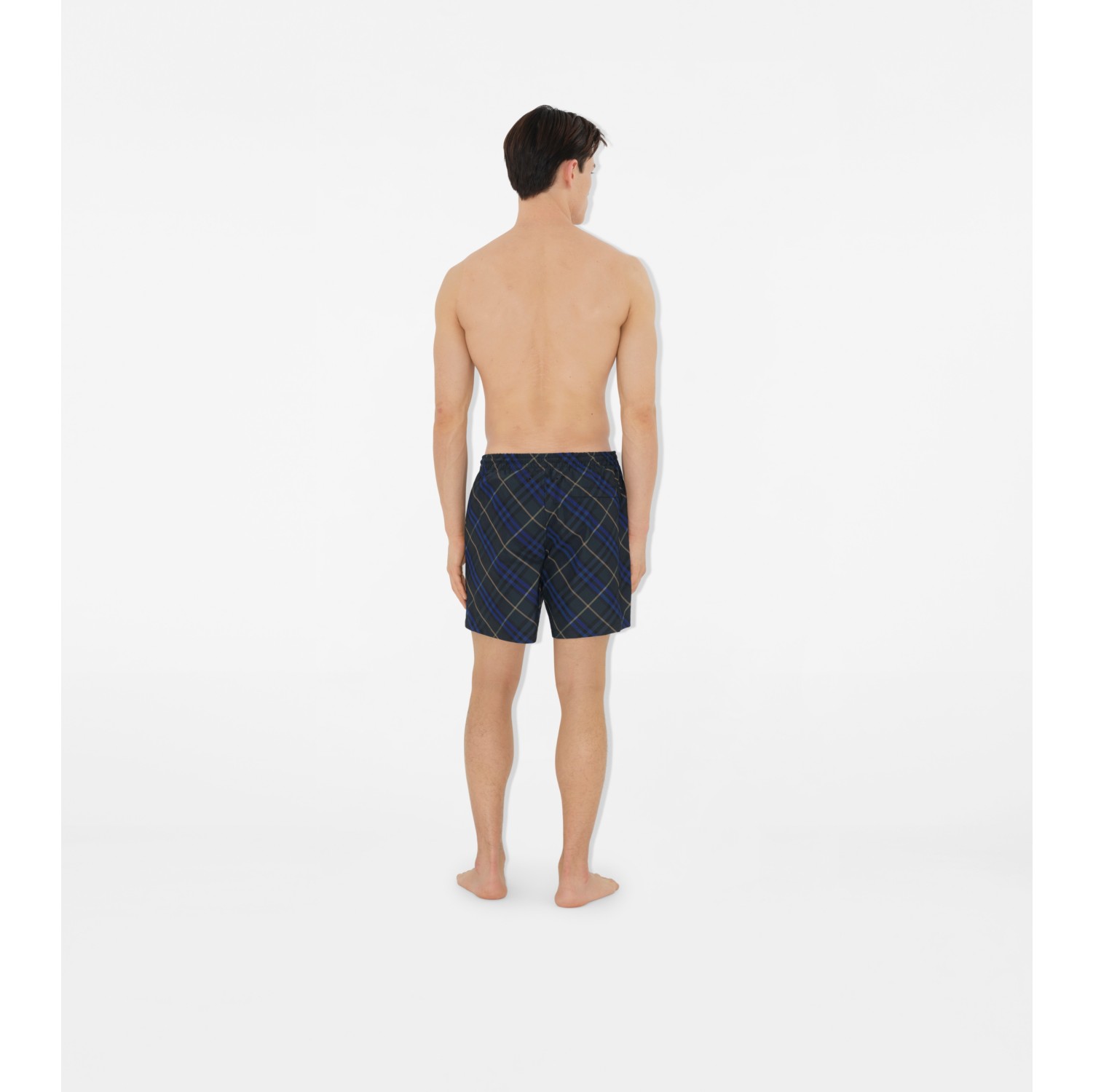 Schwimmshorts in Check