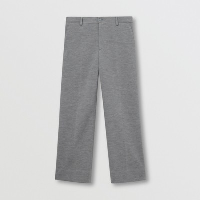burberry pants grey