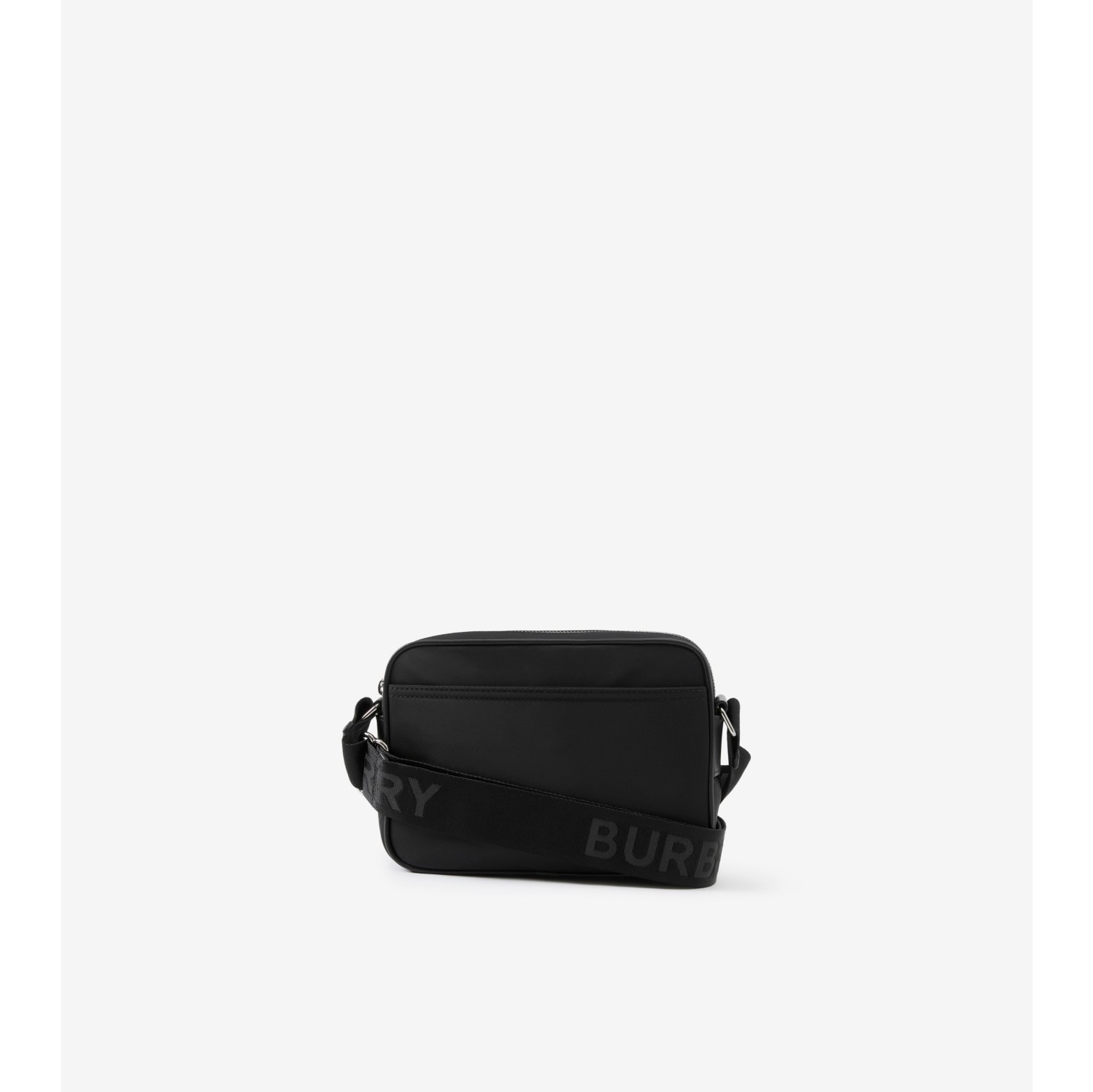 BURBERRY: Square Puddy bag in nylon - Black