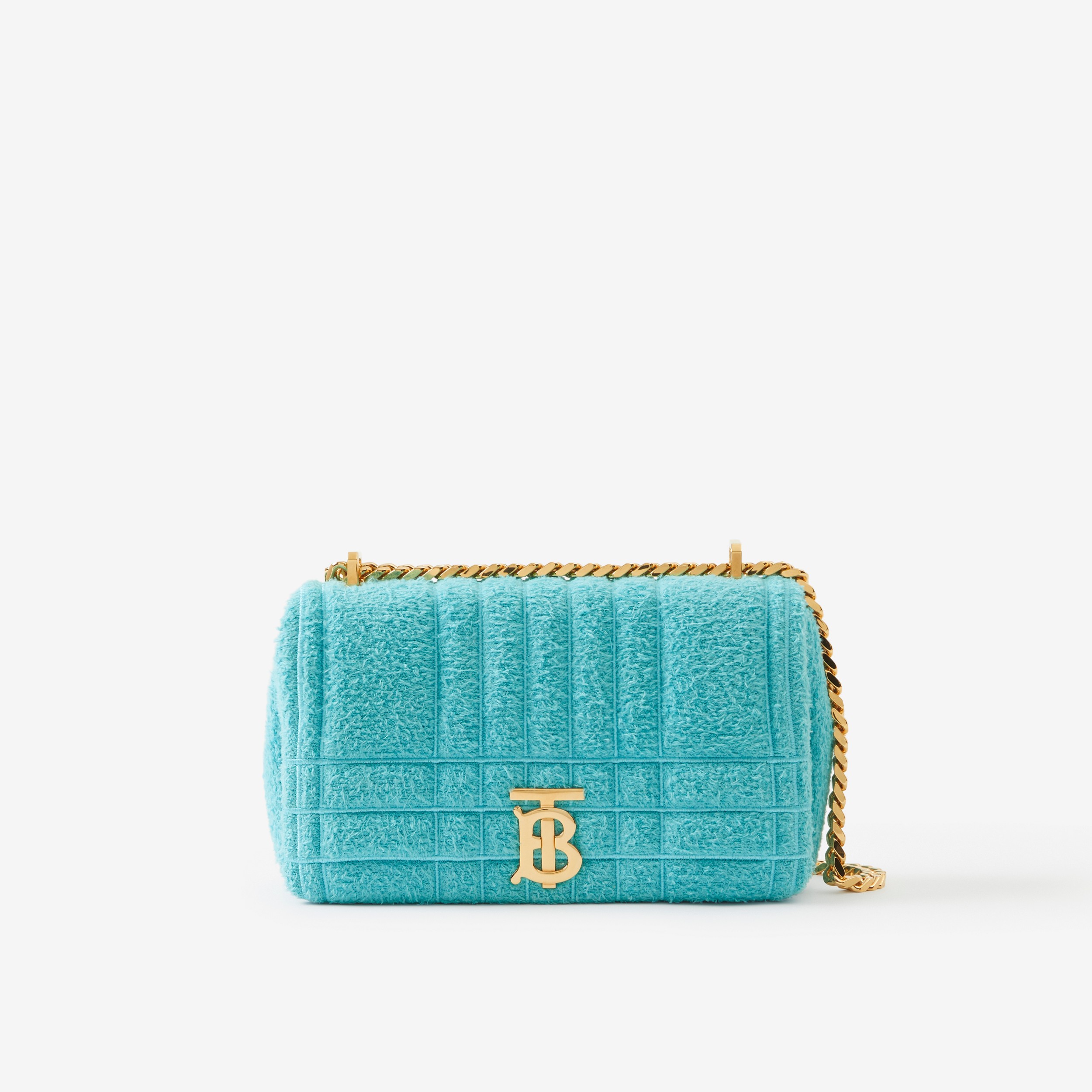 Small Lola Bag in Vivid Turquoise - Women | Burberry® Official - 1