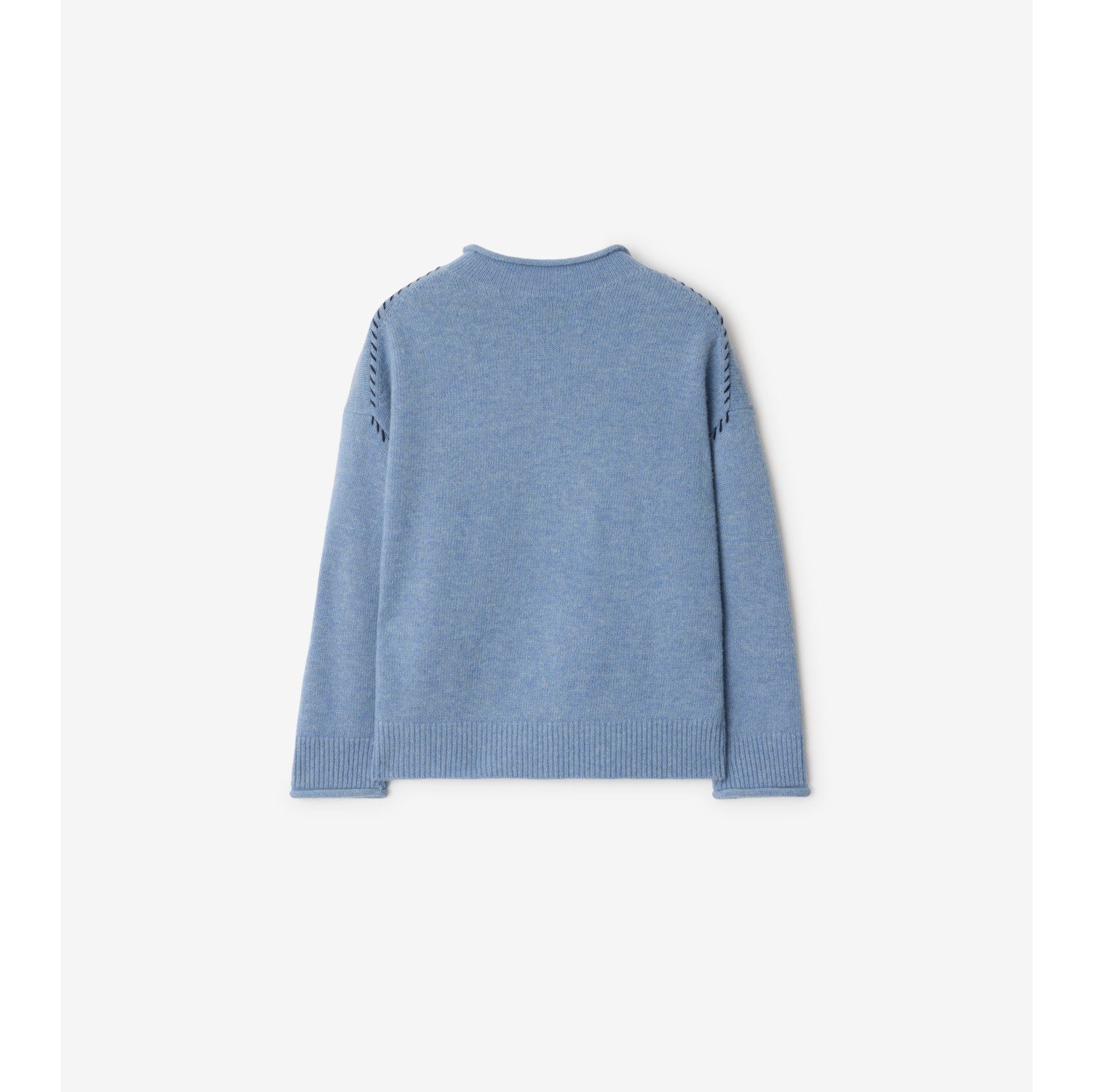 Pullover in lana con logo