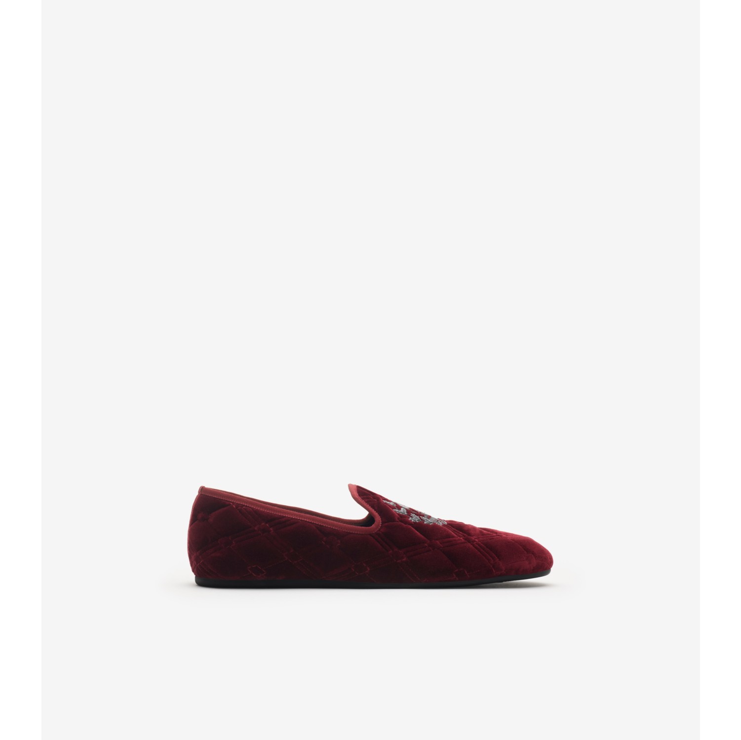 Quilted Velvet Estate Slippers