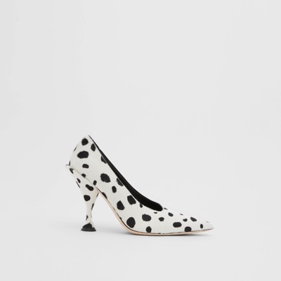 dalmatian print heels