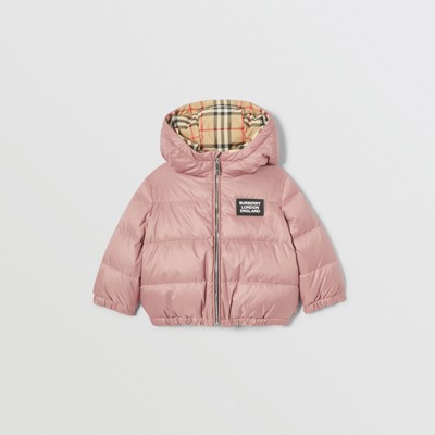 Vintage Check Down-filled Puffer Jacket 