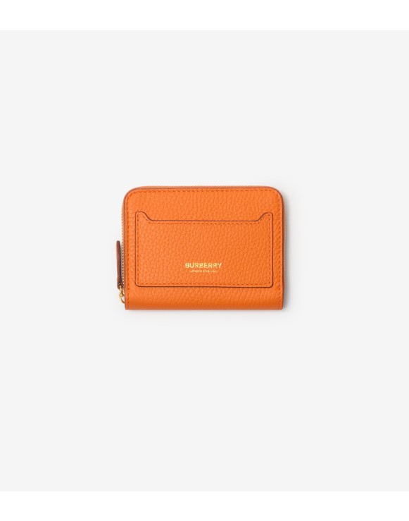 ミニ レザー ジップウォレット