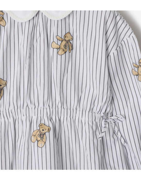 Robe rayée en coton Thomas Bear