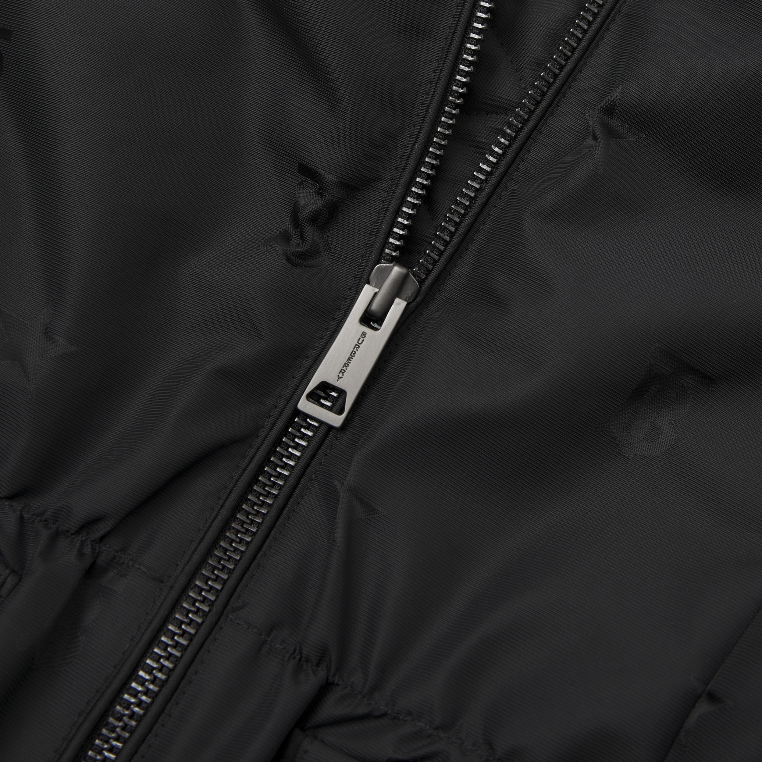 Detachable Hood Star and Monogram Down-filled Coat in Black | Burberry® Official - 2