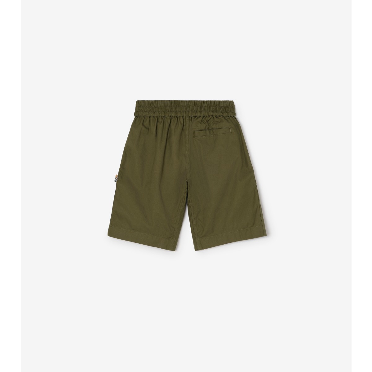  Embroidered Twill Cargo Shorts