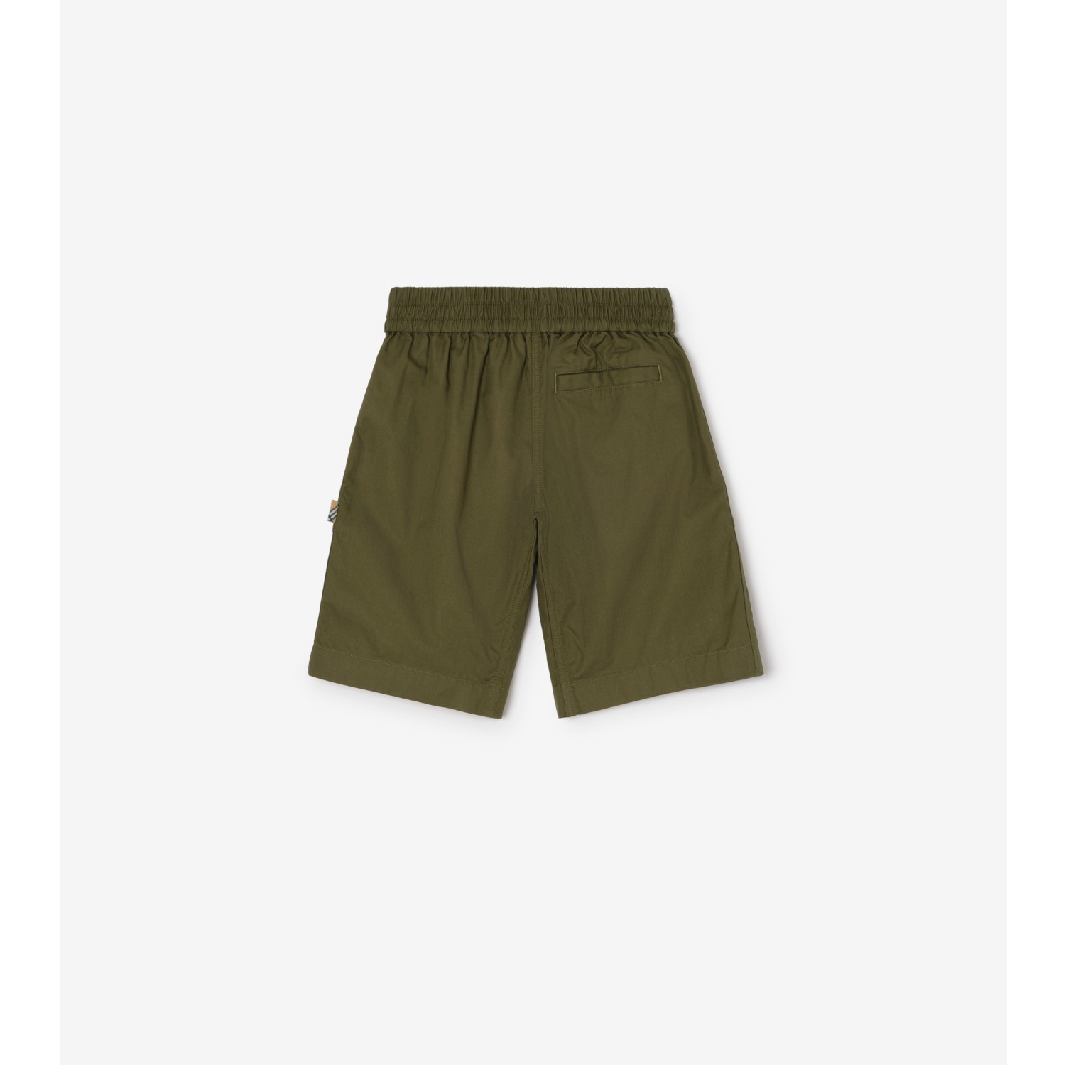 Cotton Twill Cargo Shorts