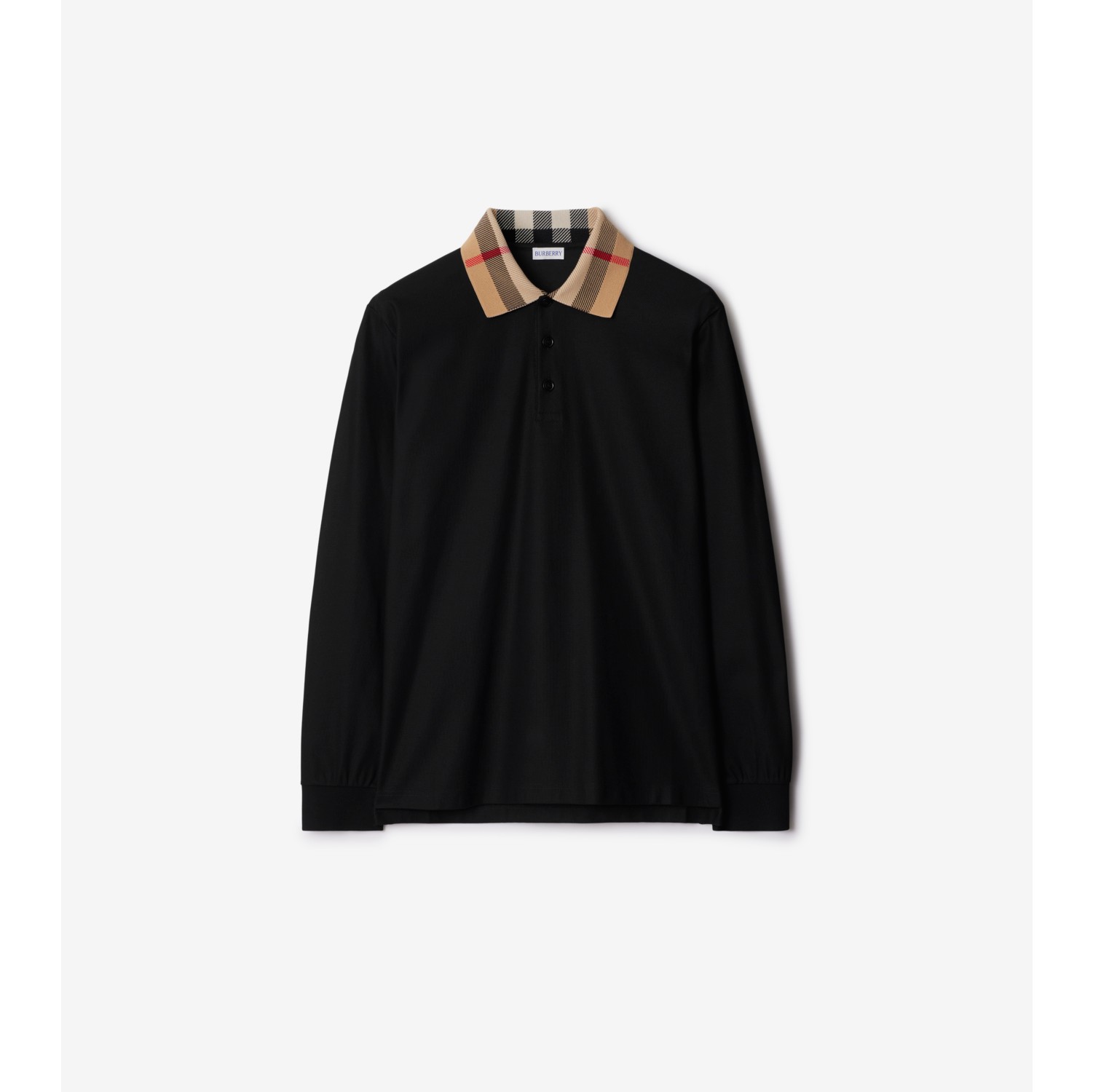 Burberry long sleeve black best sale