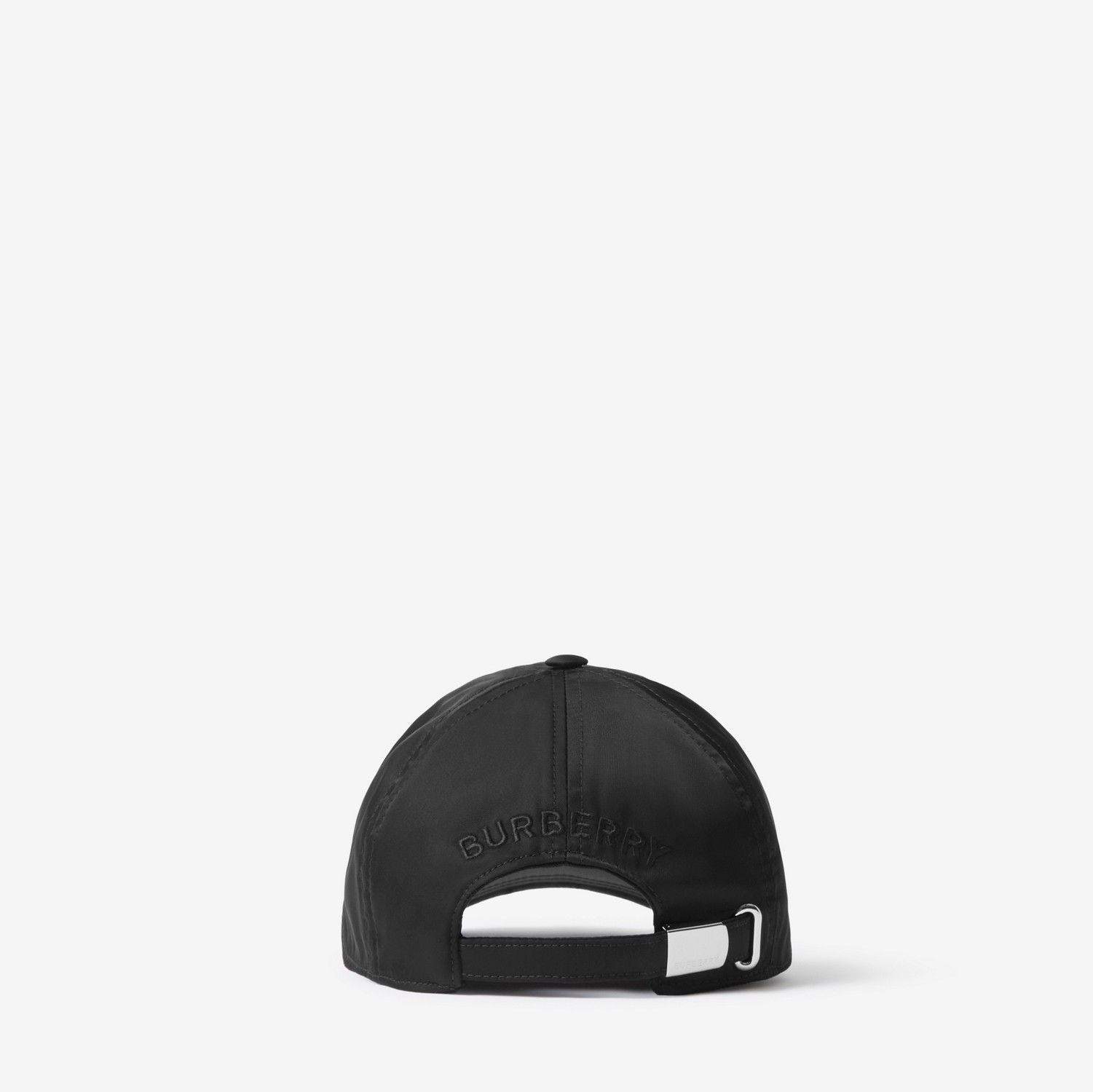 Oak Leaf Crest Nylon Baseball Cap in Black | Burberry® Official