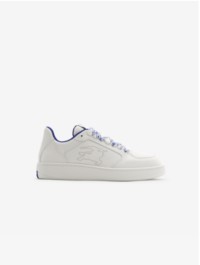 Leather Stock Sneakers in White
