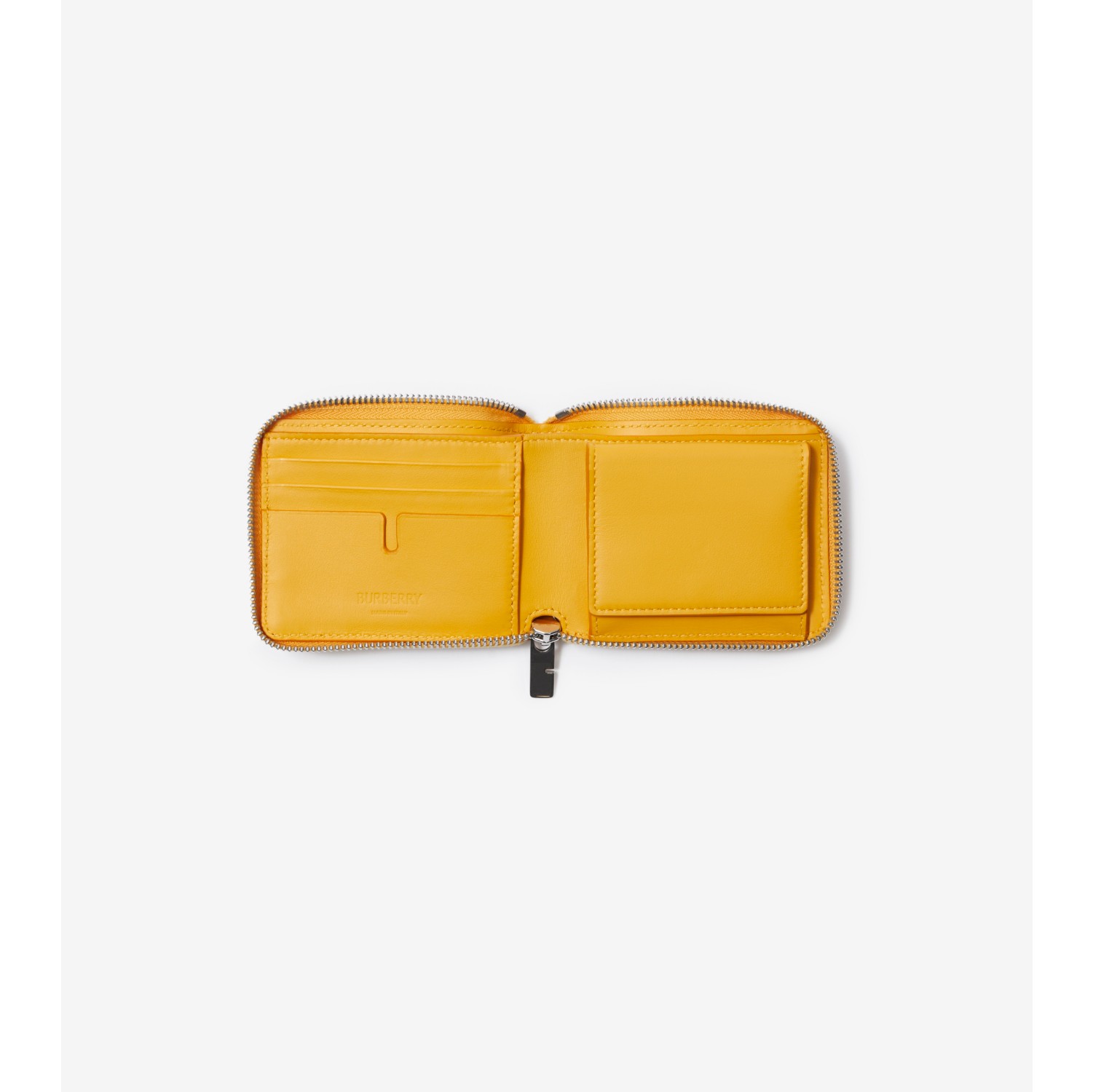 Burberry wallet yellow on sale