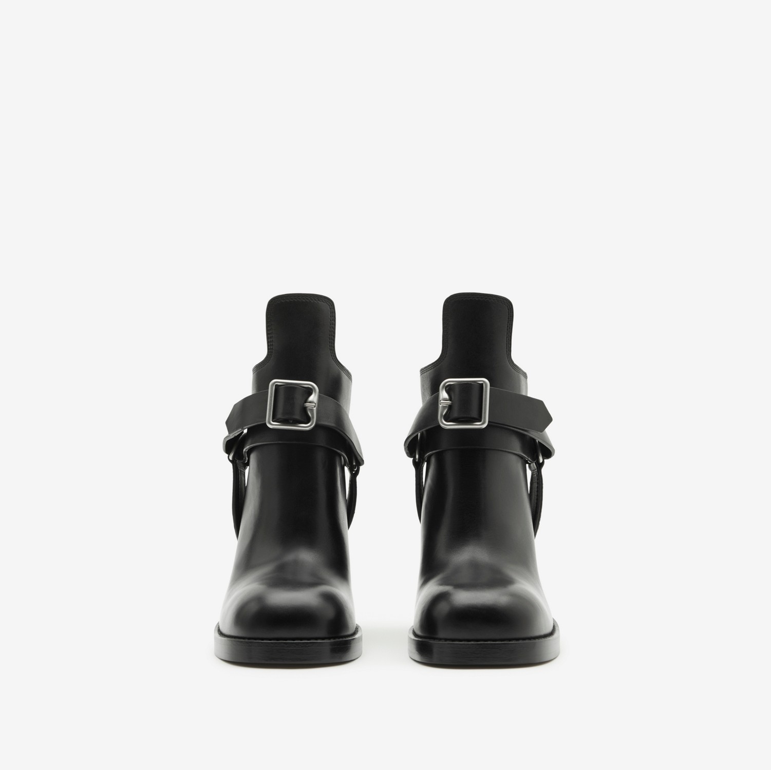 Leather Stirrup Low Boots