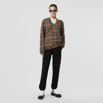 burberry vintage check sweater
