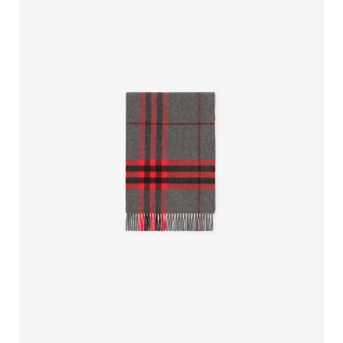  Check Cashmere Scarf