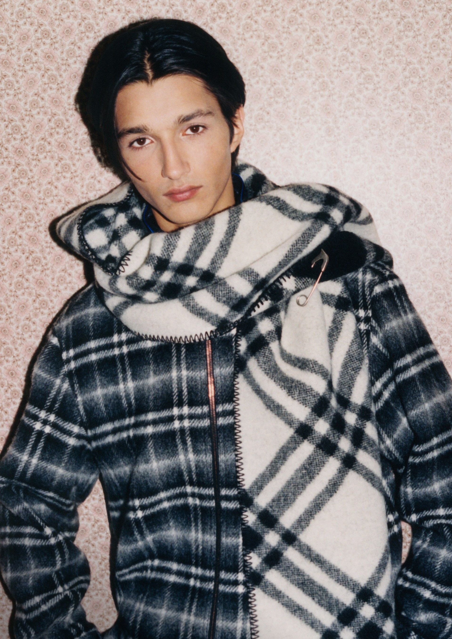 バーバリー・セットアップ Burberry/setup/jacket/skirt/navy/ladies/バーバリー