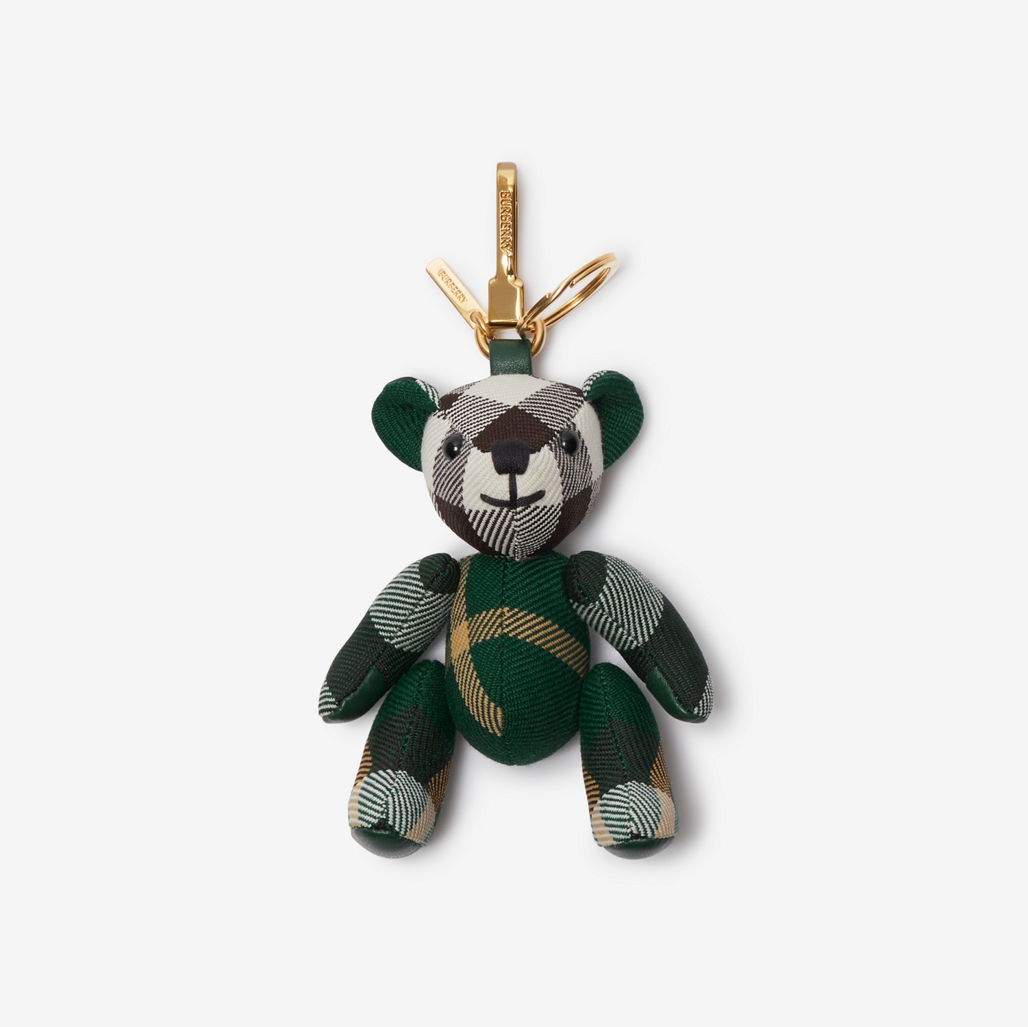Thomas Bear Charm in Ivy - Women | Burberry® Official