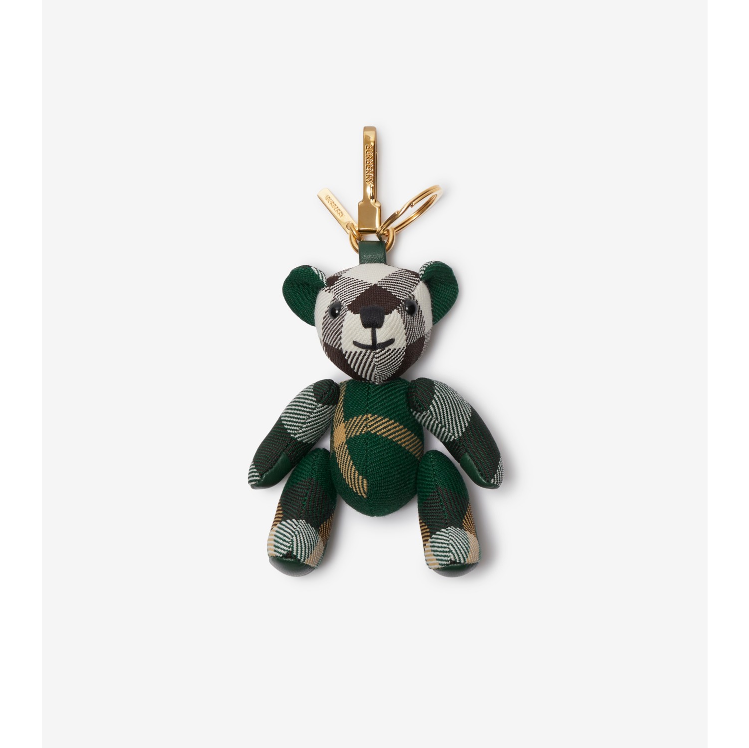Thomas Bear Charm in Ivy - Women | Burberry® Official