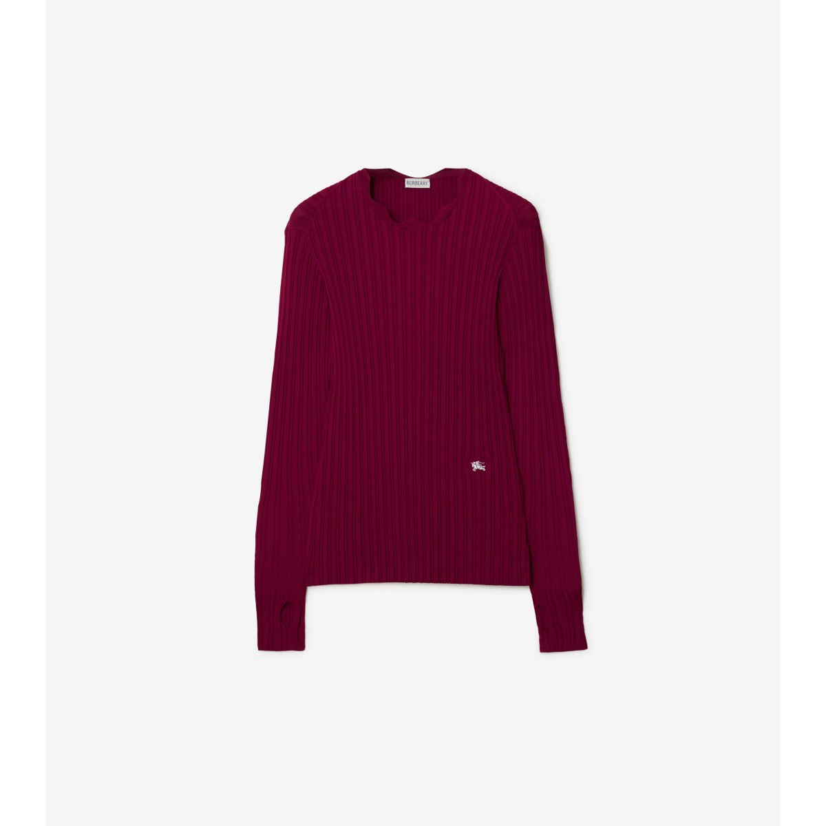 Burberry Viscose Blend Sweater In Ripple