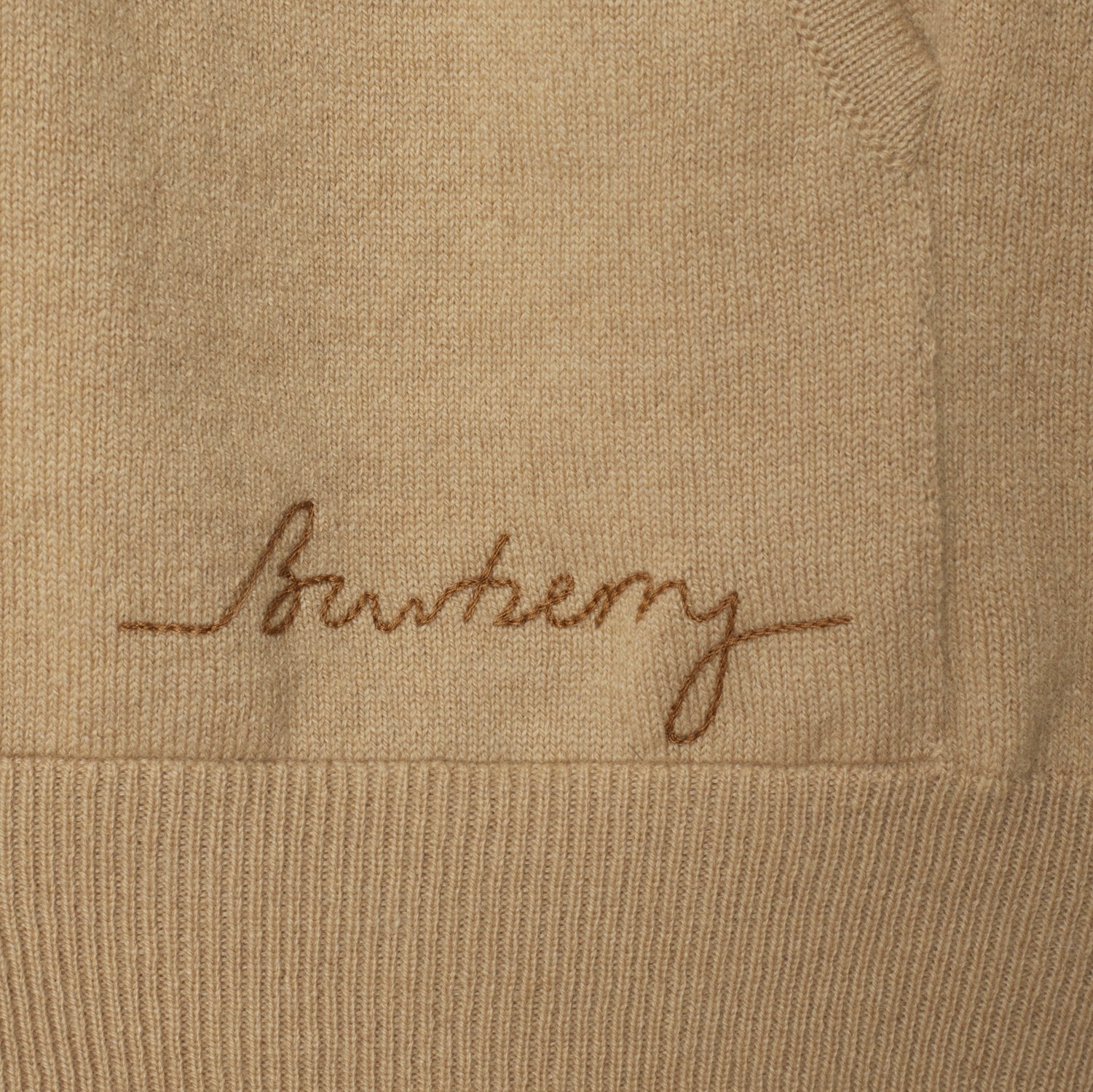 Cashmere Blend Zip Hoodie in Camel - Men | Burberry® Official Cashmere Blend Zip Hoodie in Camel - Men | Burberry® Official