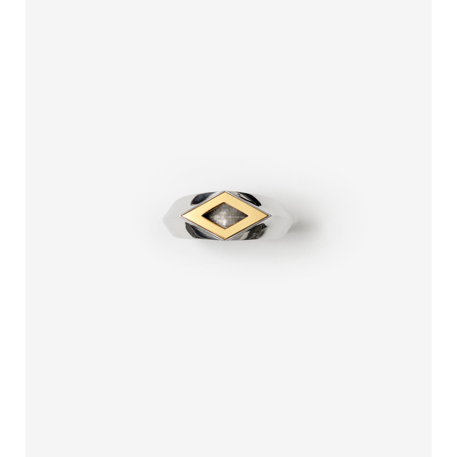 Hollow Ring in Silver/gold | Burberry® Official