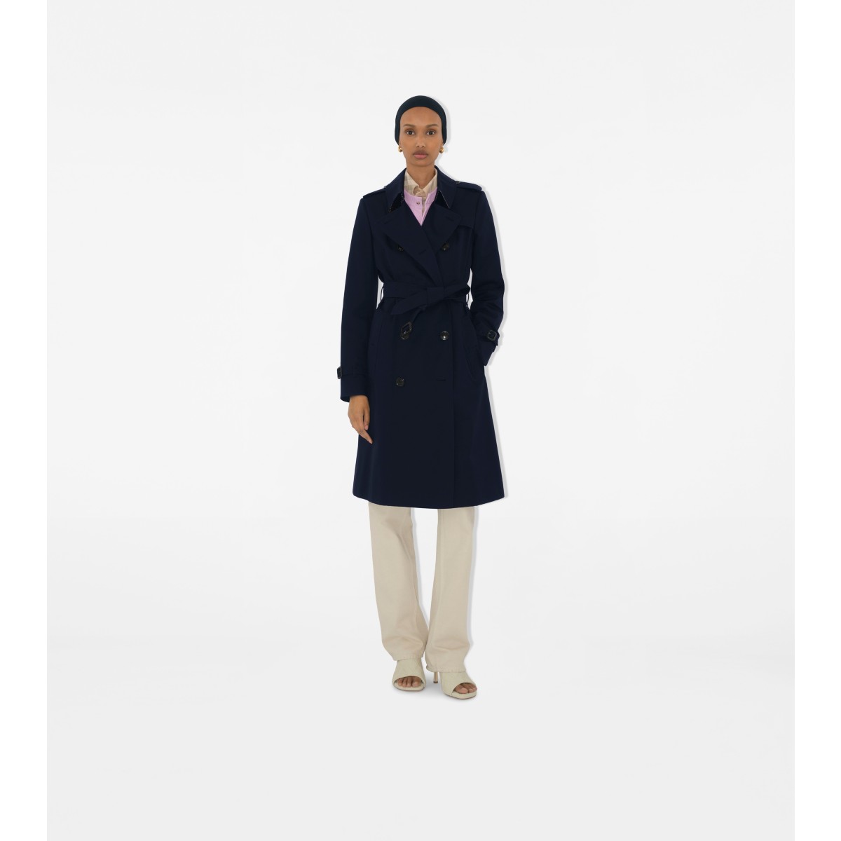  Check Long Chelsea Heritage Trench Coat