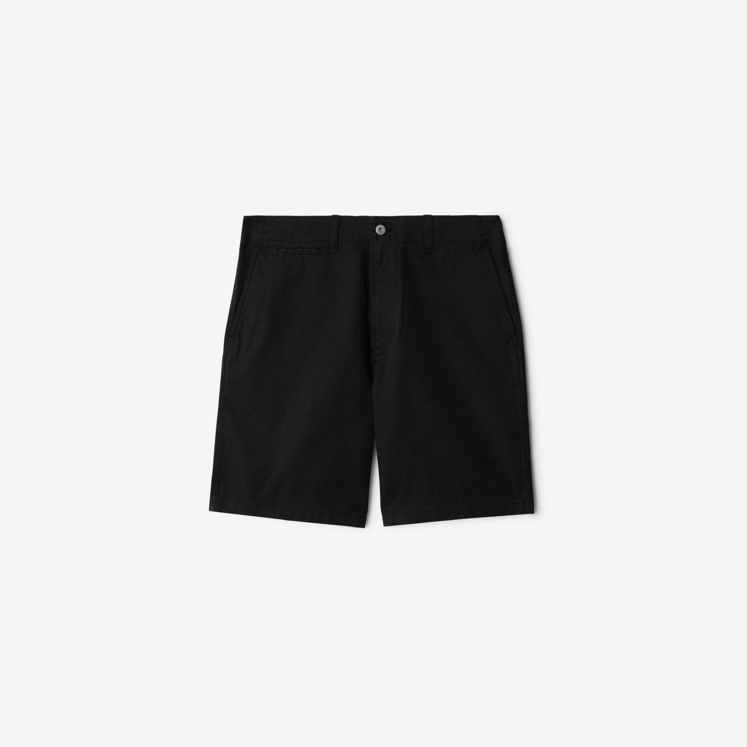 Cotton Shorts in Black - Men | Burberry® Official