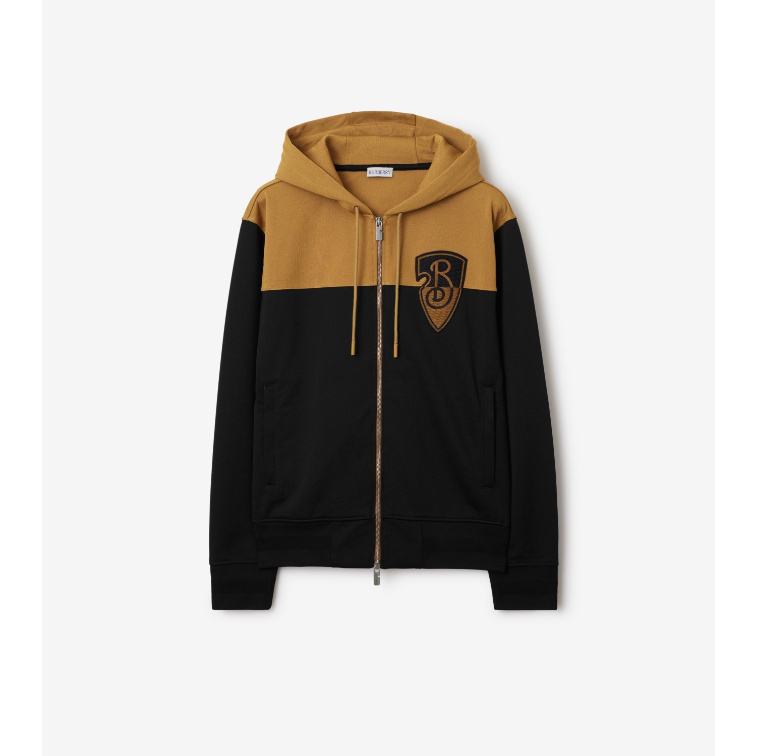 B Shield Jersey Zip Hoodie