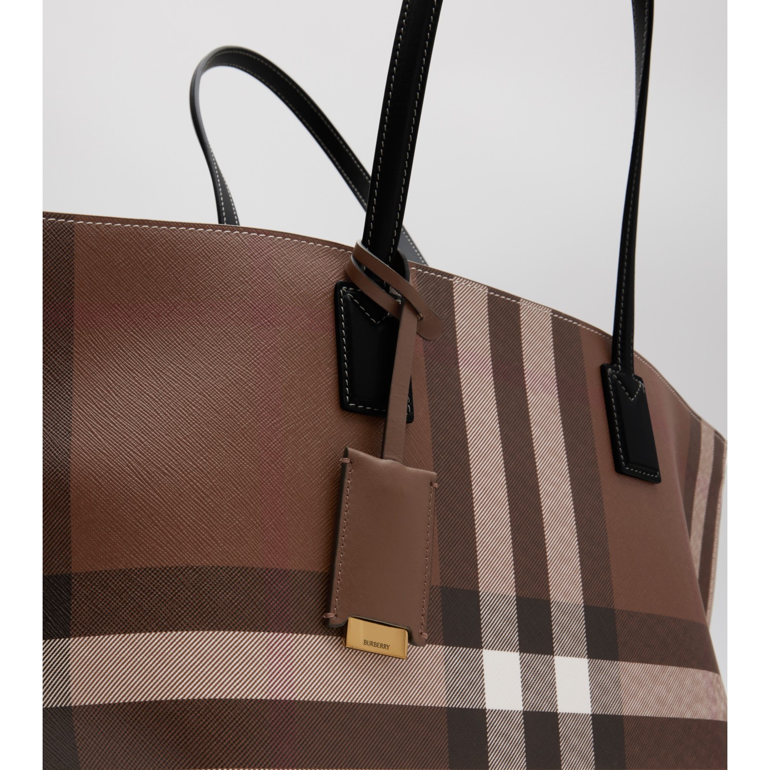 Medium Check Tote - thumbnail 6