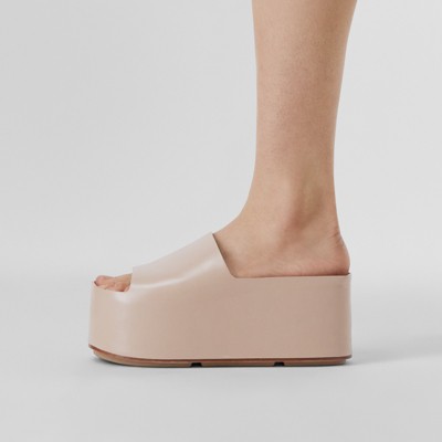 burberry platform sandals