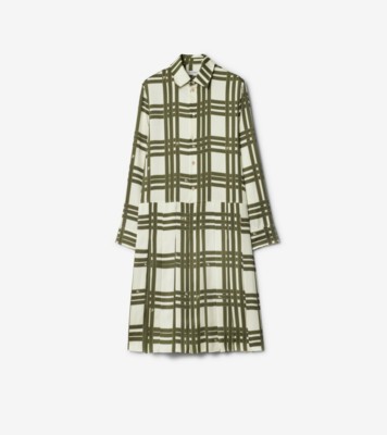 BURBERRY ベビー　シルクサテンドレス 80905381001002.jpg