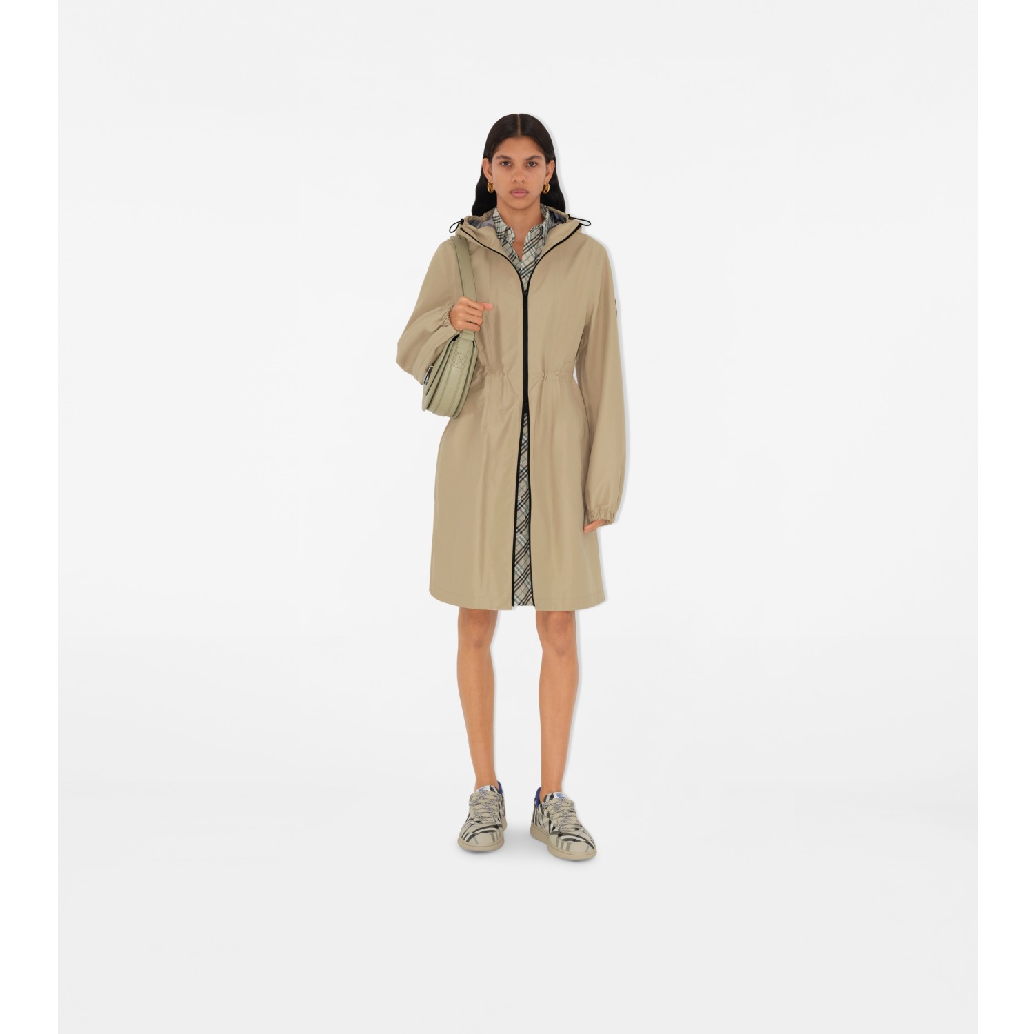 Parka aus gebondetem Nylon