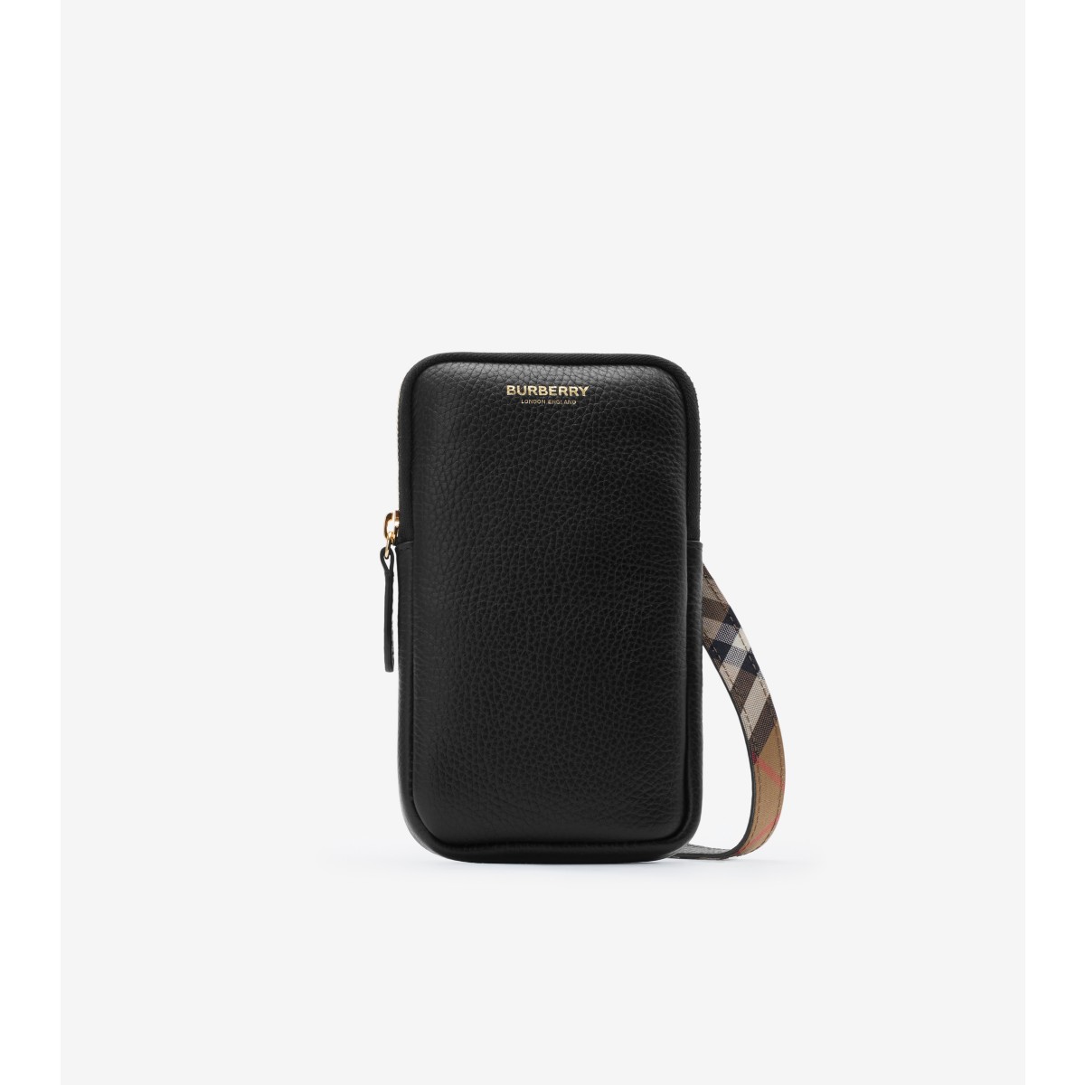 Burberry Phone Pouch In Black