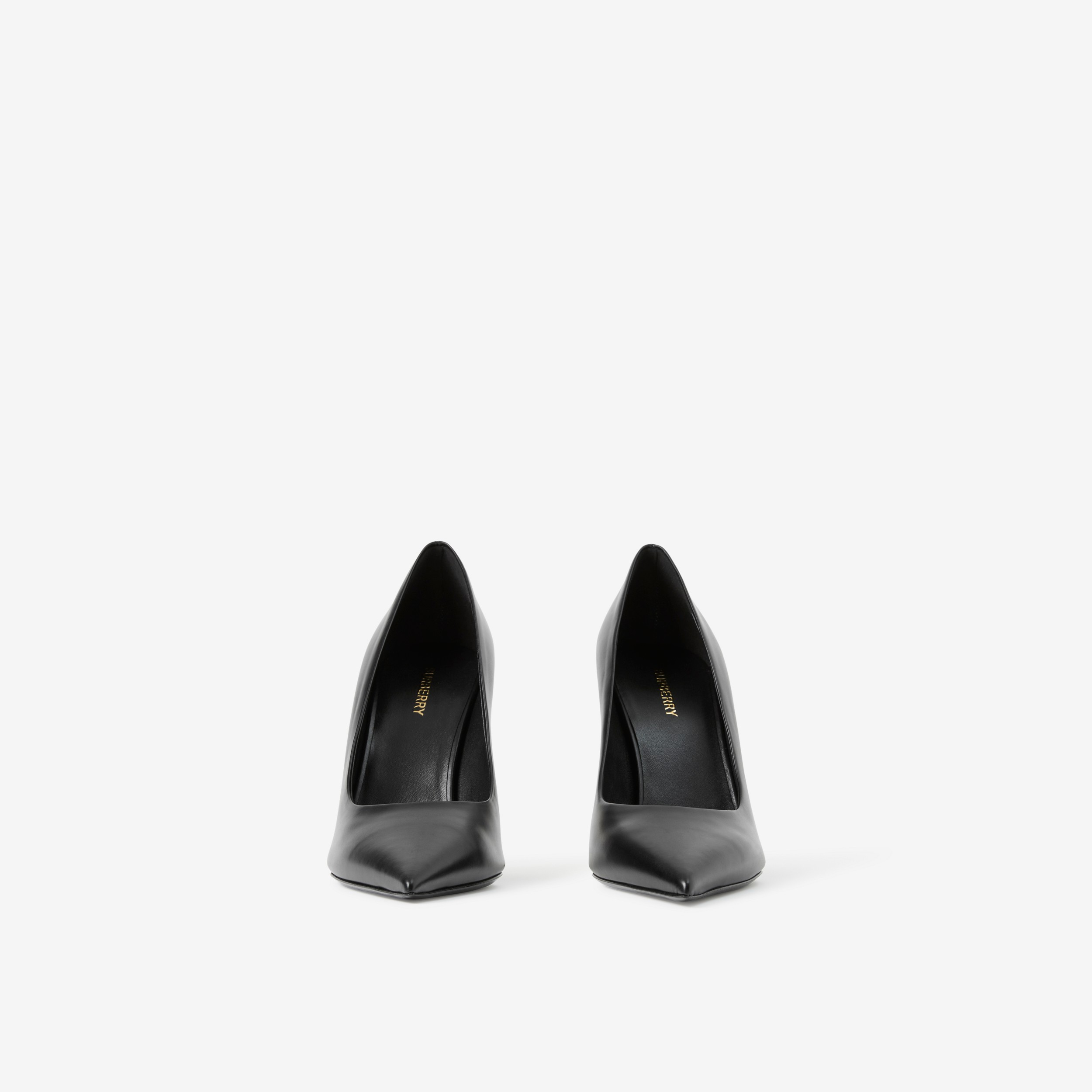 Leather Point-toe Pumps in Black - Women | Burberry® Official - 2