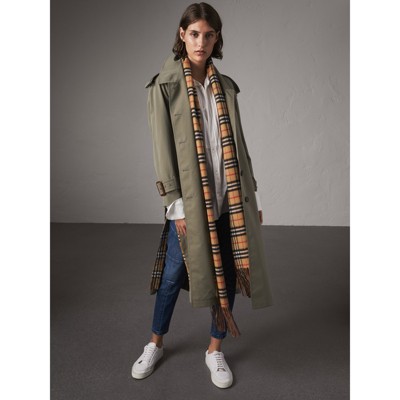 burberry khaki trench coat