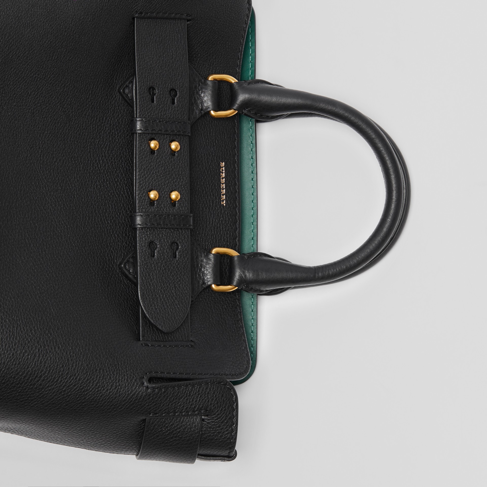The Small Leather Belt Bag in Black - Women | Burberry United States