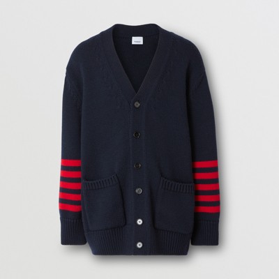 burberry wool cardigan