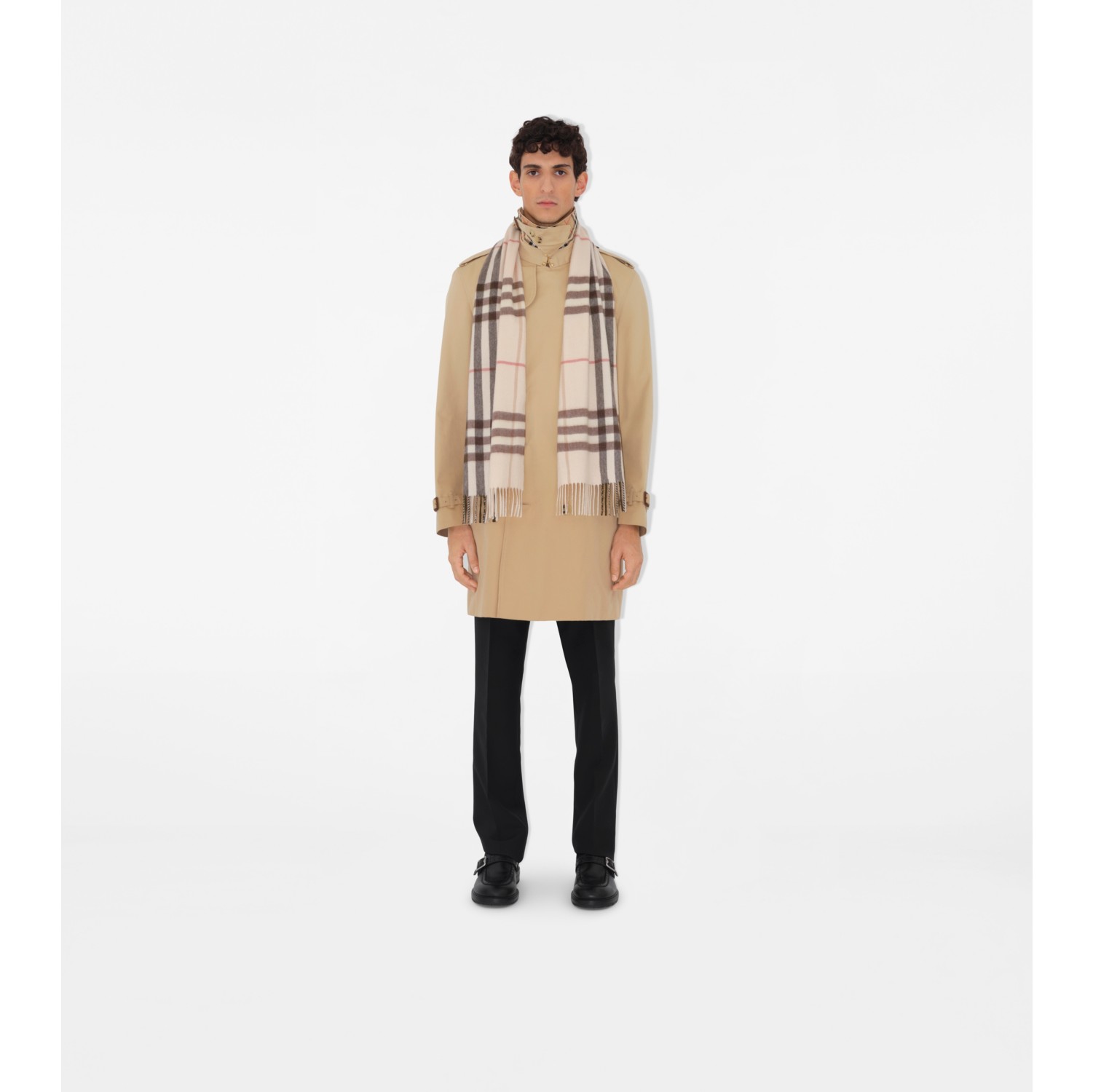 Sciarpa in cashmere Check