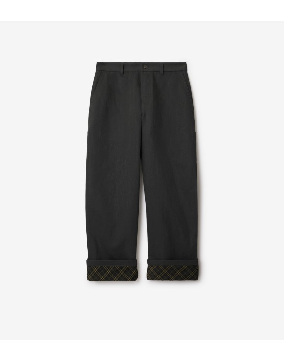 Pantalones de carpintero en algodón